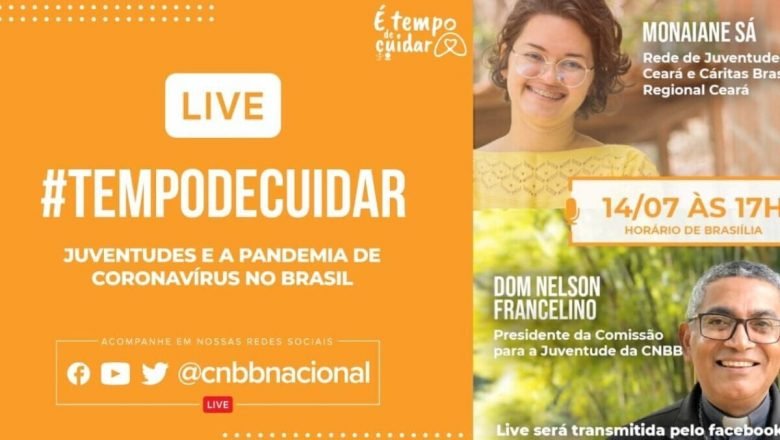 “Juventudes e a pandemia de coronavírus no Brasil” é o tema da live desta terça-feira, às 17h