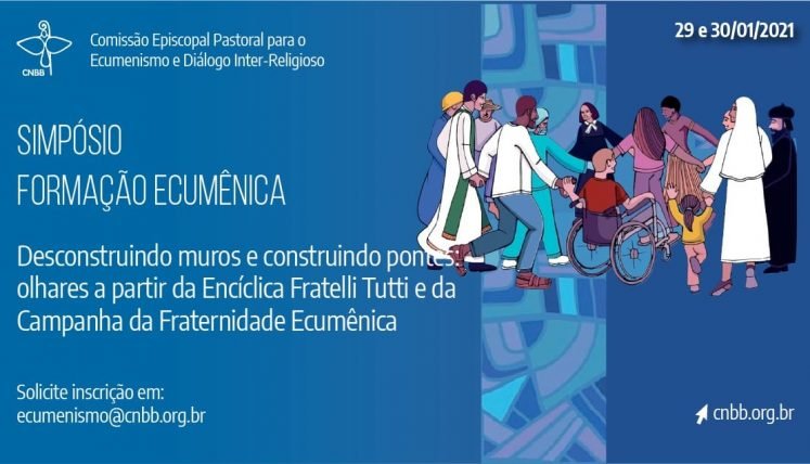 ESTÃO ABERTAS AS INSCRIÇÕES PARA O SIMPÓSIO DE FORMAÇÃO ECUMÊNICA 2021, QUE ACONTECE DIAS 29 E 30 DE JANEIRO