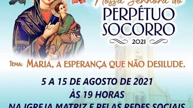 FESTA DE NOSSA SENHORA DO PERPÉTUO SOCORRO – PARÓQUIA DE RERIUTABA