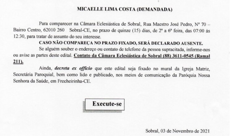APROVADA NULIDADE MATRIMONIAL NO PRIMEIRO GRAU DE JUÍZO
