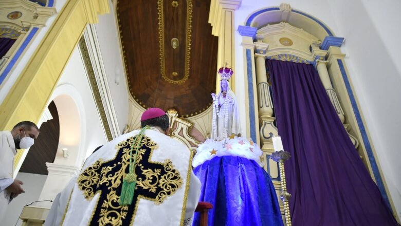 Em ato de unidade com o Papa Francisco, Dom Vasconcelos preside Santa Missa de Consagração ao Imaculado Coração de Maria