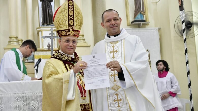 Padre Ronaldo Marques é apresentado como novo Vigário Paroquial da Área Missionária de São Francisco de Assis, em Parapuí