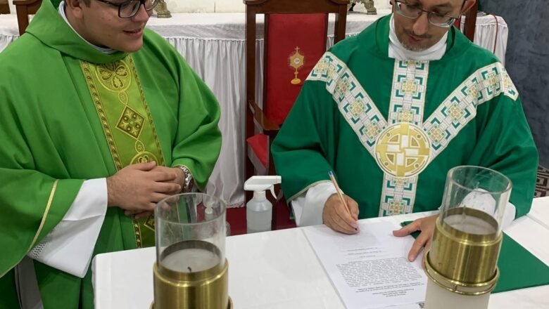 Em Sobral, Pe. Bruno de Araújo é apresentado como novo vigário paroquial da Paróquia Nossa Senhora do Patrocínio