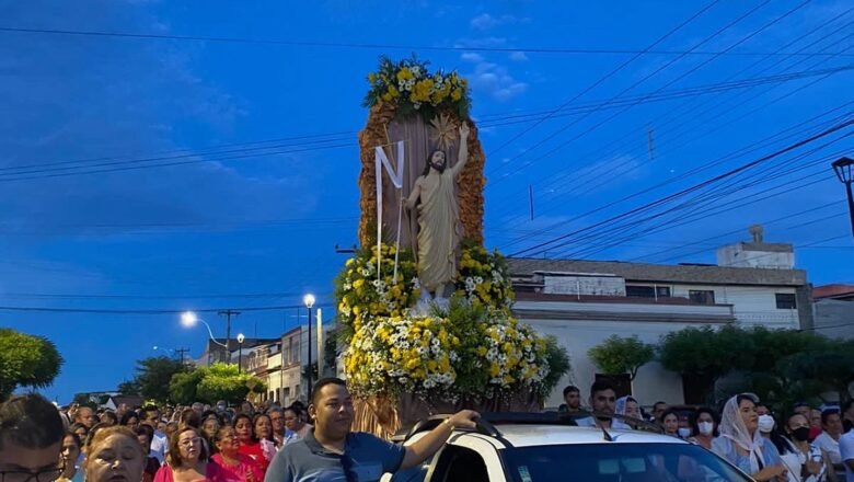 Domingo de Páscoa: A alegria da ressurreição é celebrada com festa na igreja mãe da Diocese de Sobral