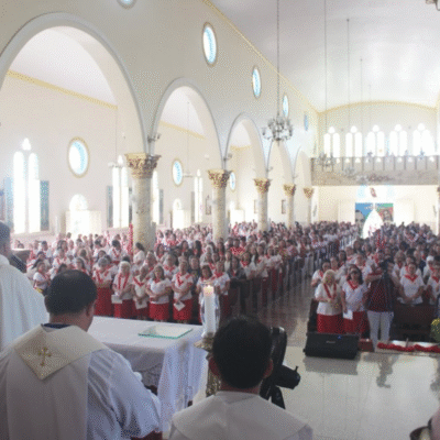 Mais de 1.200 fiéis participaram da 5ª Jornada Diocesana do Apostolado da Oração, em Marco.