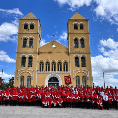 Em espírito jubilar, Irmandades do Santíssimo realizam peregrinação e caminhada penitencial em Marco