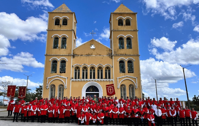 Em espírito jubilar, Irmandades do Santíssimo realizam peregrinação e caminhada penitencial em Marco