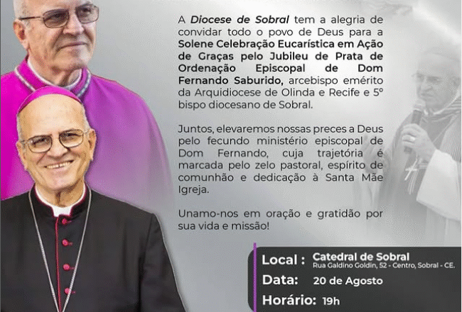 25 Anos de Ordenação Episcopal de Dom Fernando Saburido