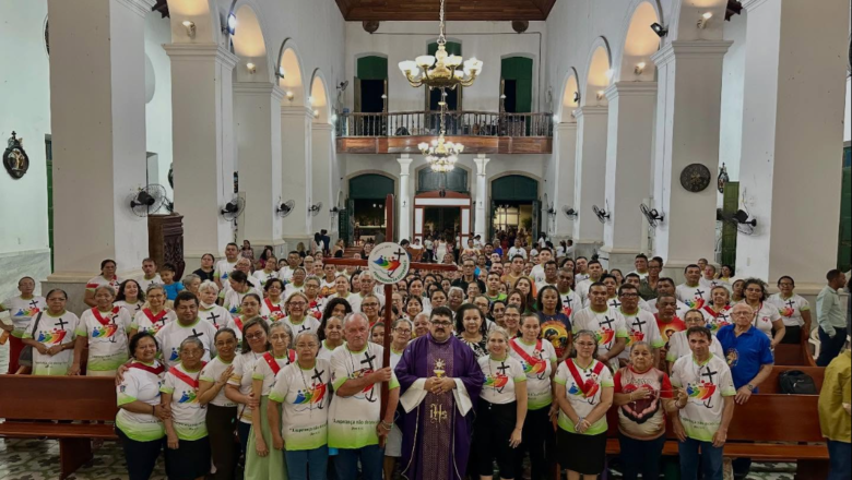 Paróquia São Paulo Apóstolo promove Caminhada Penitencial em vivência do Ano Jubilar da Esperança