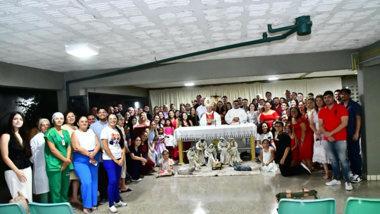 Missa em Ação de Graças renova fé e esperança no Hospital do Coração de Sobral