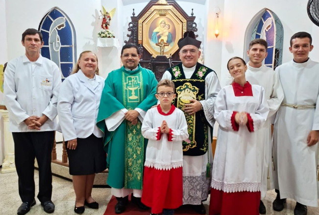 Padre José Erivaldo Maria é apresentado como novo reitor do Santuário Tabor da Mãe Rainha em Sobral