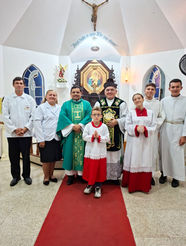 Padre José Erivaldo Maria é apresentado como novo reitor do Santuário Tabor da Mãe Rainha em Sobral