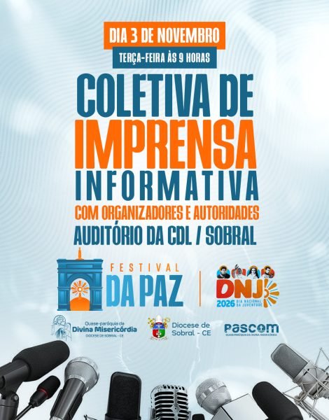 Coletiva de empreensa festival da paz